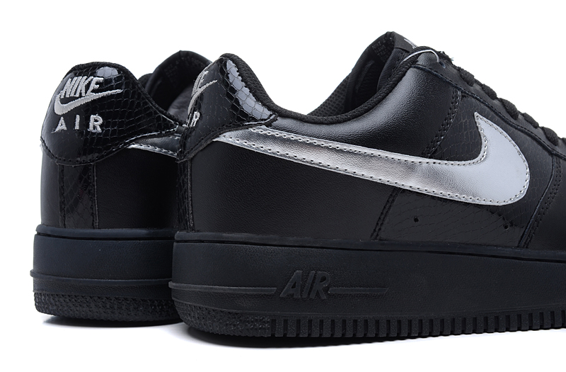 Nike Air Force 1 chaussures pour hommes or noir nouveau (2)
